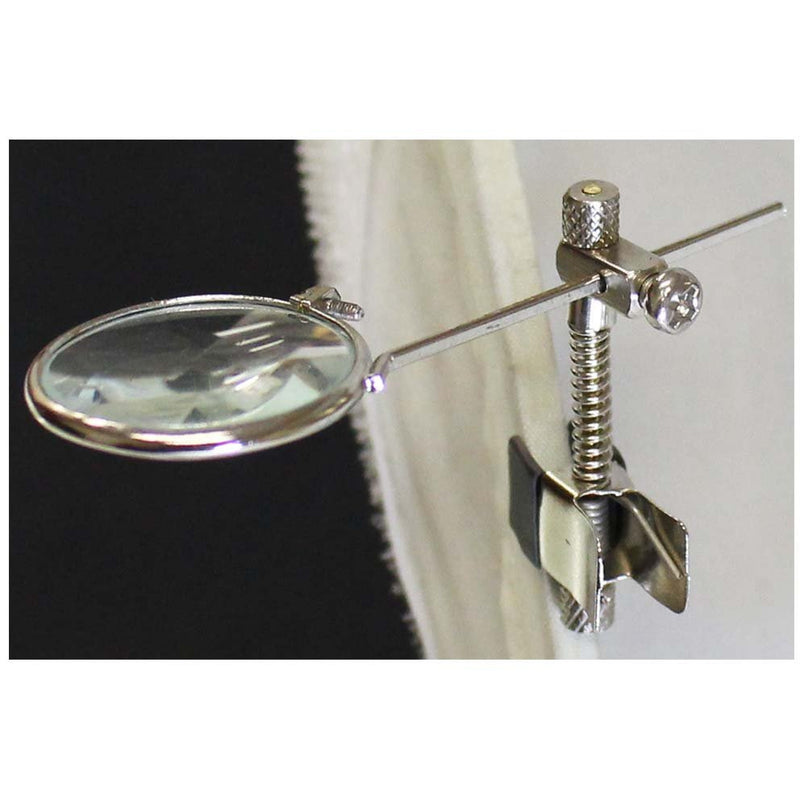 Chrome Loupe for Eyeglasses - 10X Power - MG-00922 - ToolUSA