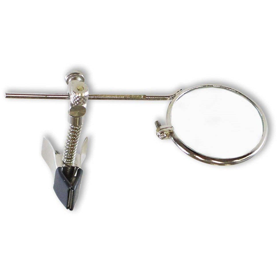 Chrome Loupe for Eyeglasses - 10X Power - MG-00922 - ToolUSA