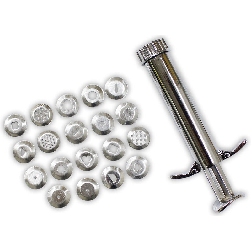 Clay/Pasta Hand Plunger with 19 Dies - CR-71021 - ToolUSA