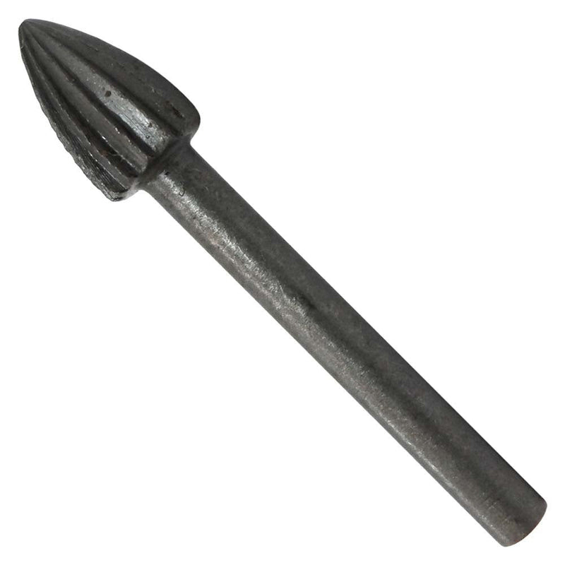 Cone Shaped Rotary File - 1/8" Shank (Pack of: 2) - TJ04-04612-Z02 - ToolUSA