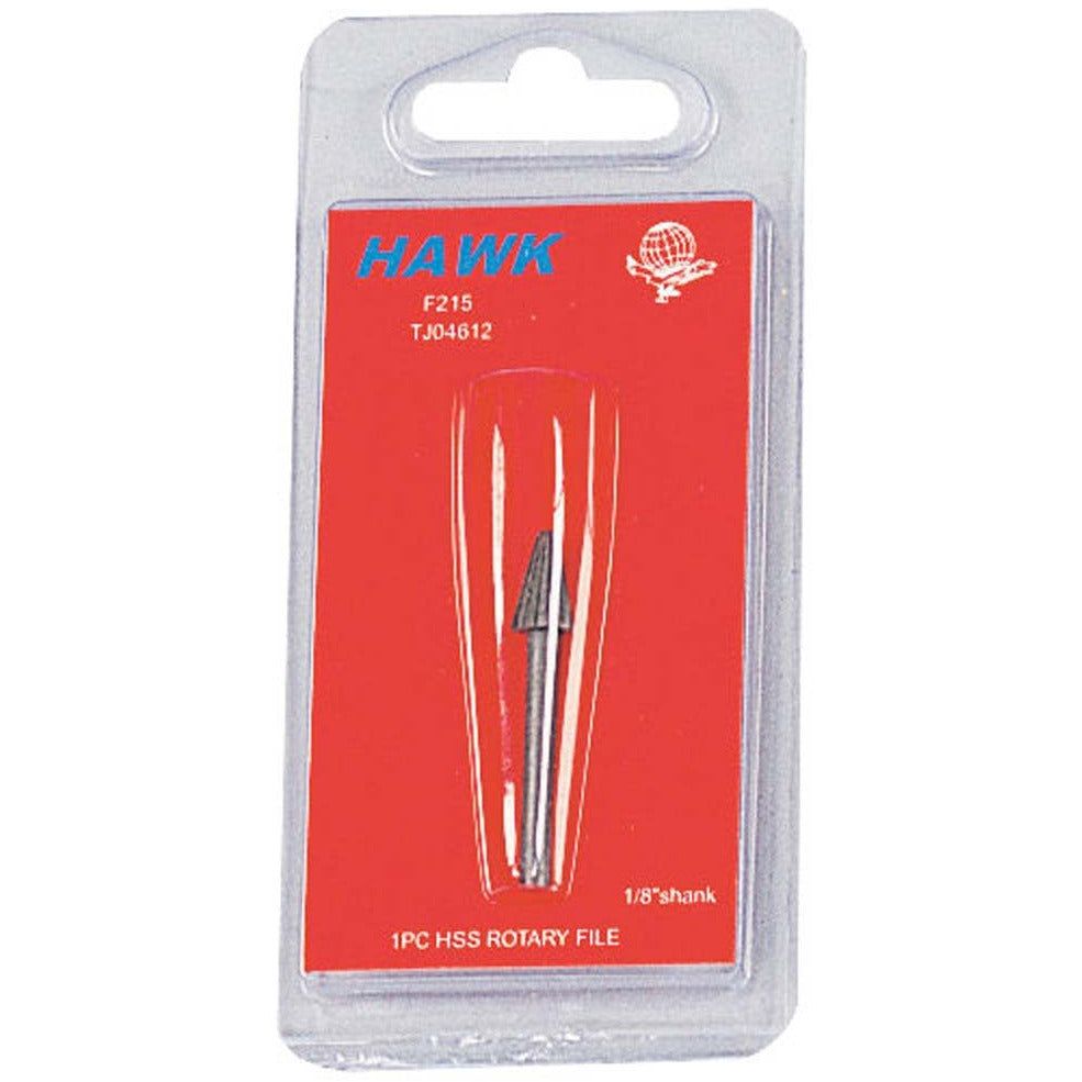 Cone Shaped Rotary File - 1/8" Shank (Pack of: 2) - TJ04-04612-Z02 - ToolUSA