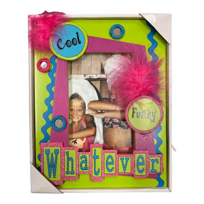 Cool and Funky Decorative Wooden Frame, 7 x 9 Inches - HH-WF-10269 - ToolUSA