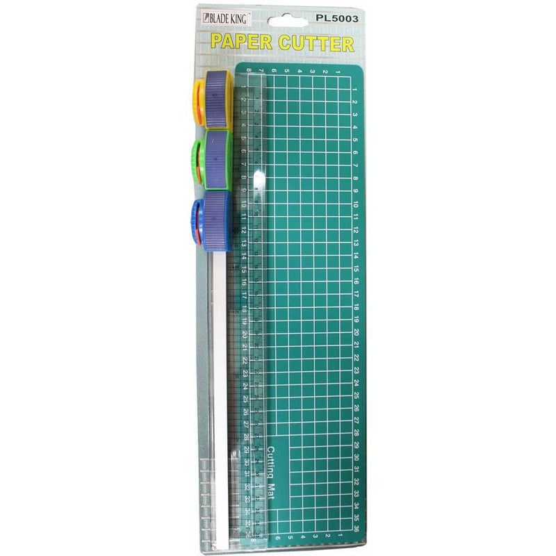 Crafter's All in One Paper Cutter, Sliding Cutter, Ruler and Cutting Mat - CR-55003 - ToolUSA