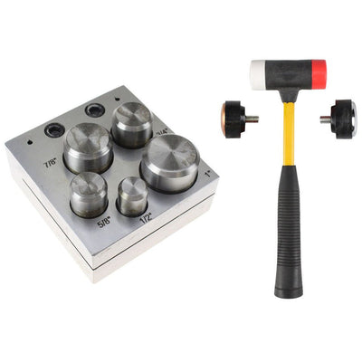 Disc Cutter with Brass Multi-Head Mallet - ToolUSA