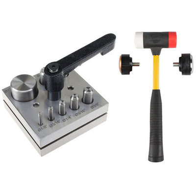 Disc Cutter with Brass Multi-Head Mallet - ToolUSA