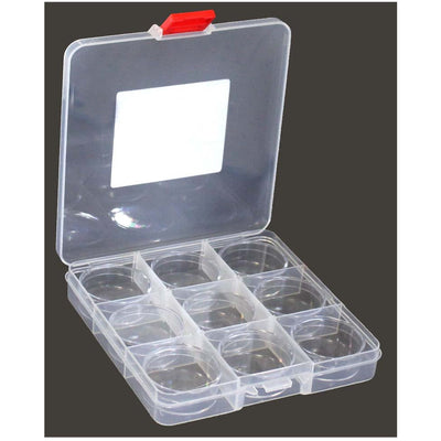 DIVIDED BOX WITH ROUND CONTAINERS - TJ-86012 - ToolUSA