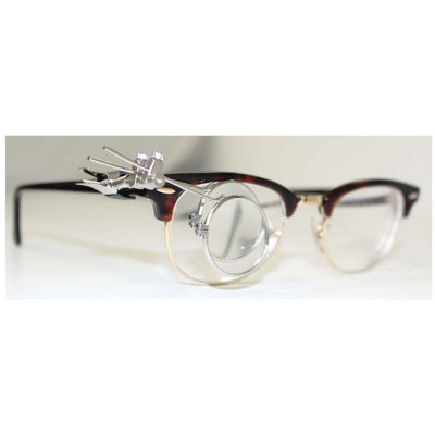 Double Lens Loupe for Eyeglasses - 3X Power Each - MG-00921 - ToolUSA