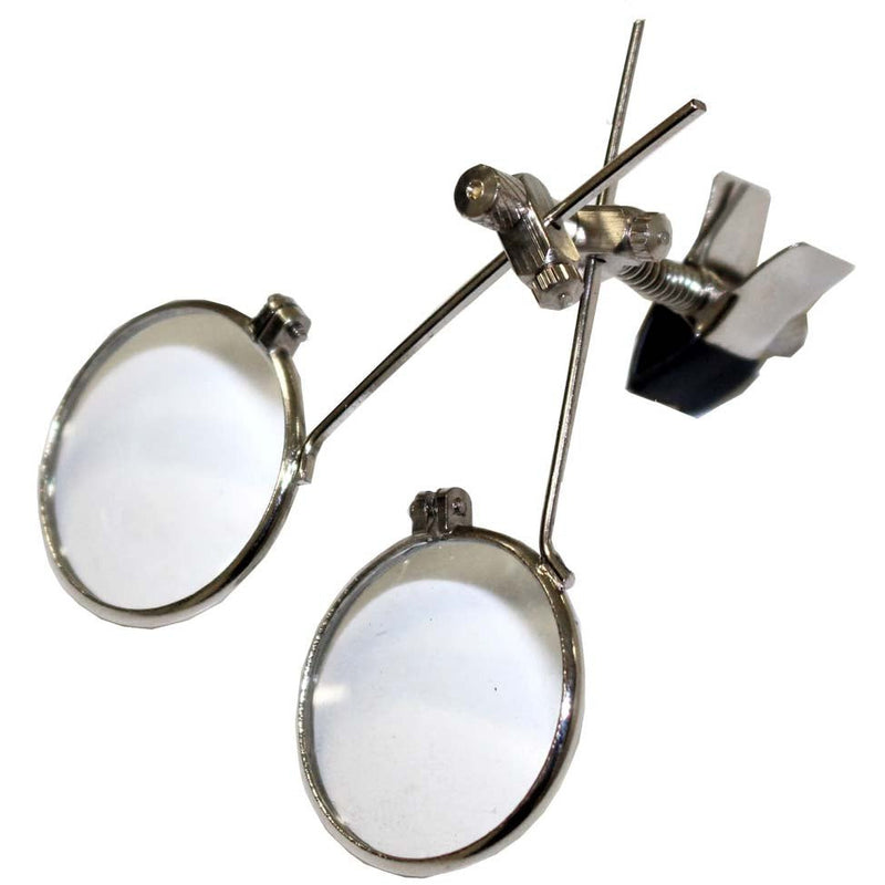 Double Lens Loupe for Eyeglasses - 3X Power Each - MG-00921 - ToolUSA