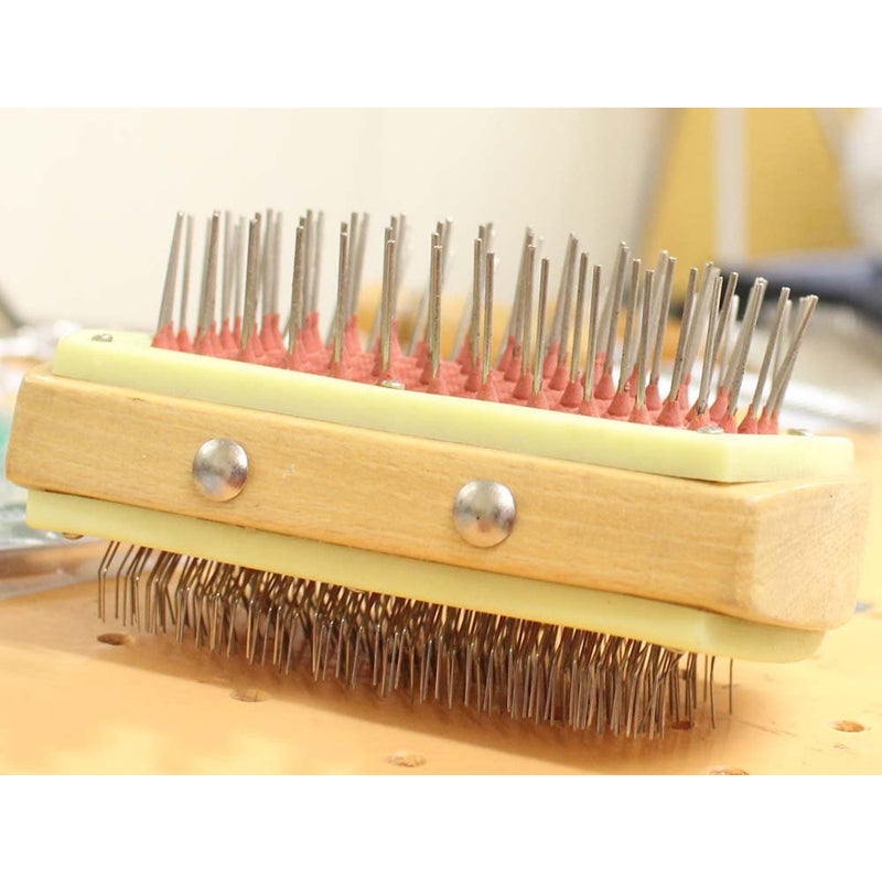 Double-Sided Long Wire Brush, 7 Inch (Pack of: 2) - PET-02321-Z02 - ToolUSA