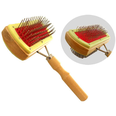 Double-Sided Long Wire Brush, 7 Inch (Pack of: 2) - PET-02321-Z02 - ToolUSA
