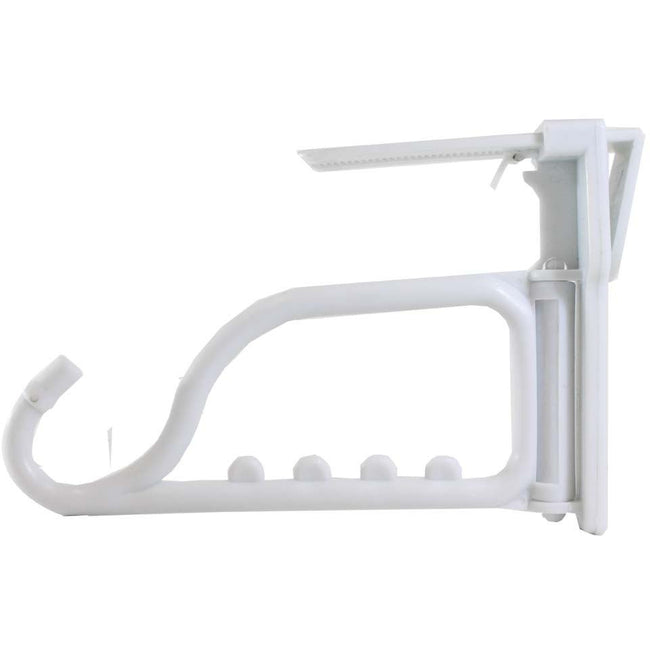 Expandable Over-the-door Hook - For Hanging Clothes (Pack of: 1) - D--D-DOOR-YW - ToolUSA