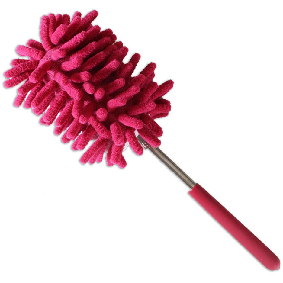 Extendable Microfiber Duster with Rubberized Handle - DUSTER-EX-YX - ToolUSA
