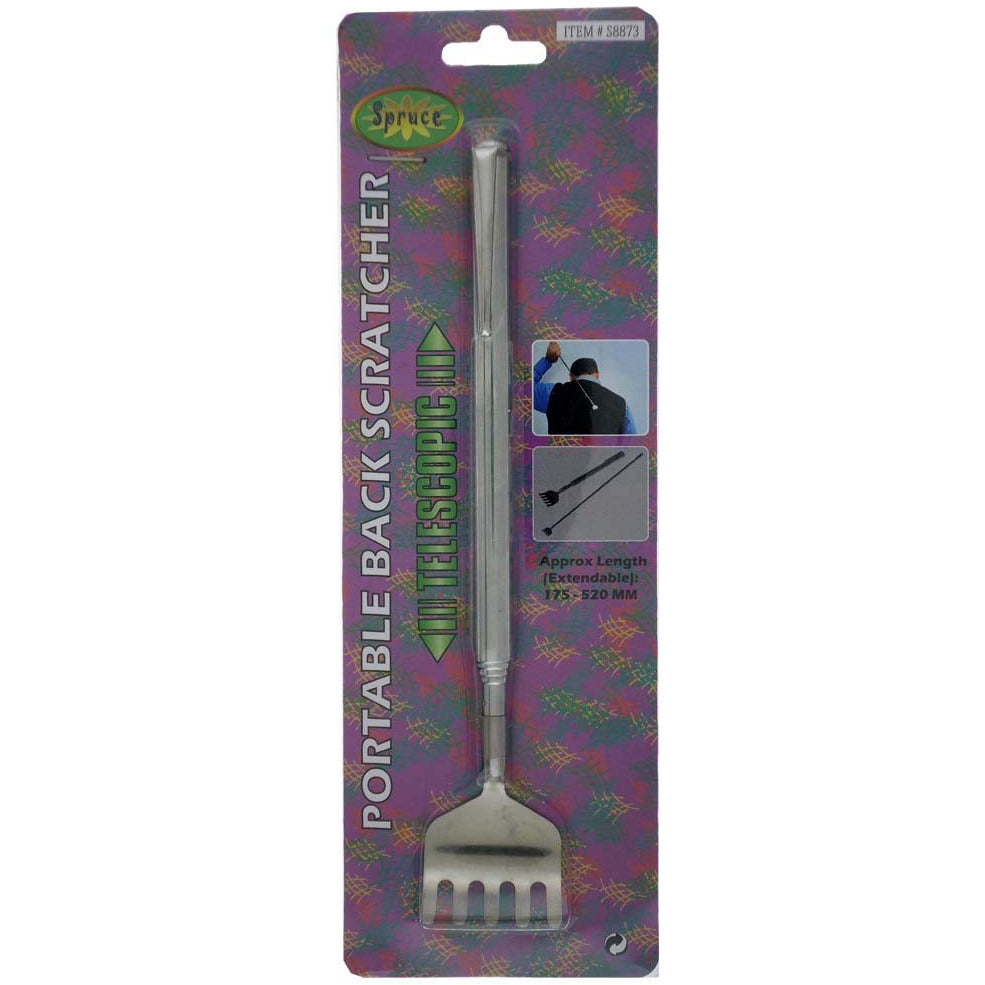 EXTENDABLE STAINLESS STEEL BACK SCRATCHER - S1-08873 - ToolUSA