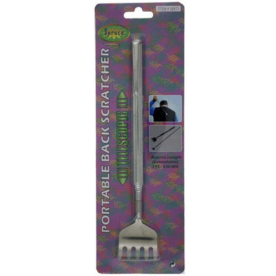 EXTENDABLE STAINLESS STEEL BACK SCRATCHER - S1-08873 - ToolUSA