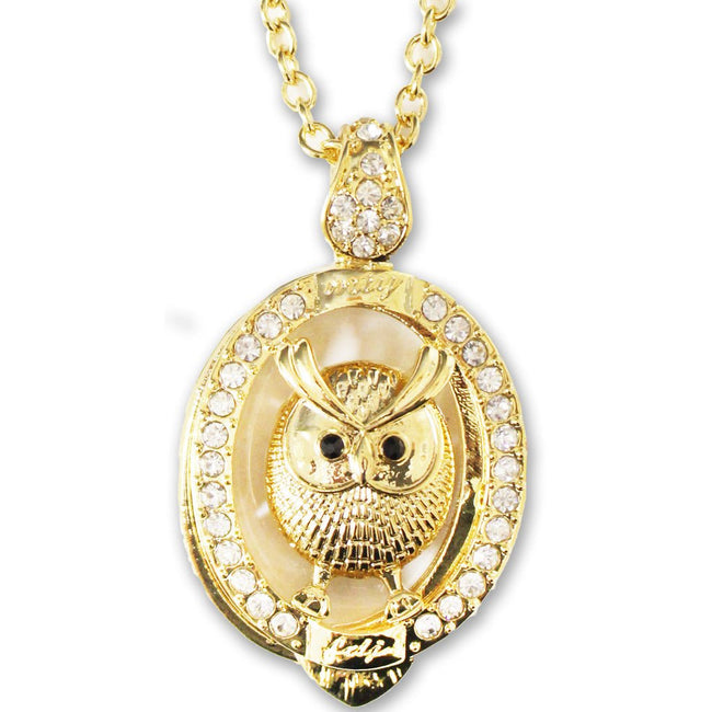 FANCY BEJEWELED OWL MAGNIFIER PENDANT - MG-15072 - ToolUSA