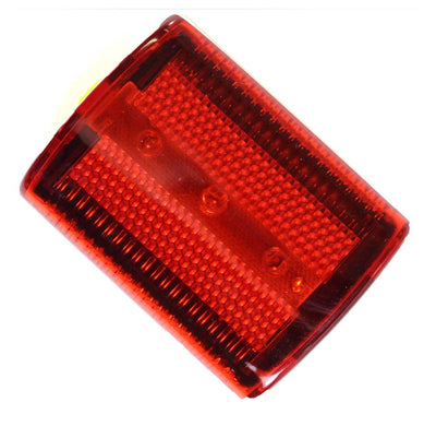 Bicycle Clip-on Tail Light with 3 Red LED Lights Inside - ToolUSA
