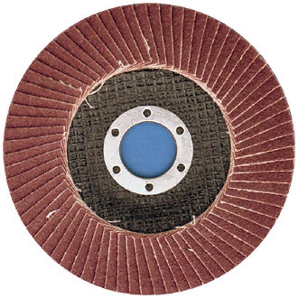 Flap Disc For Sanding-4" Diameter, With 80 Grit, And Maximum Speed Of 15,200 Rpm (Pack of: 2) - TJ-17418-Z02 - ToolUSA