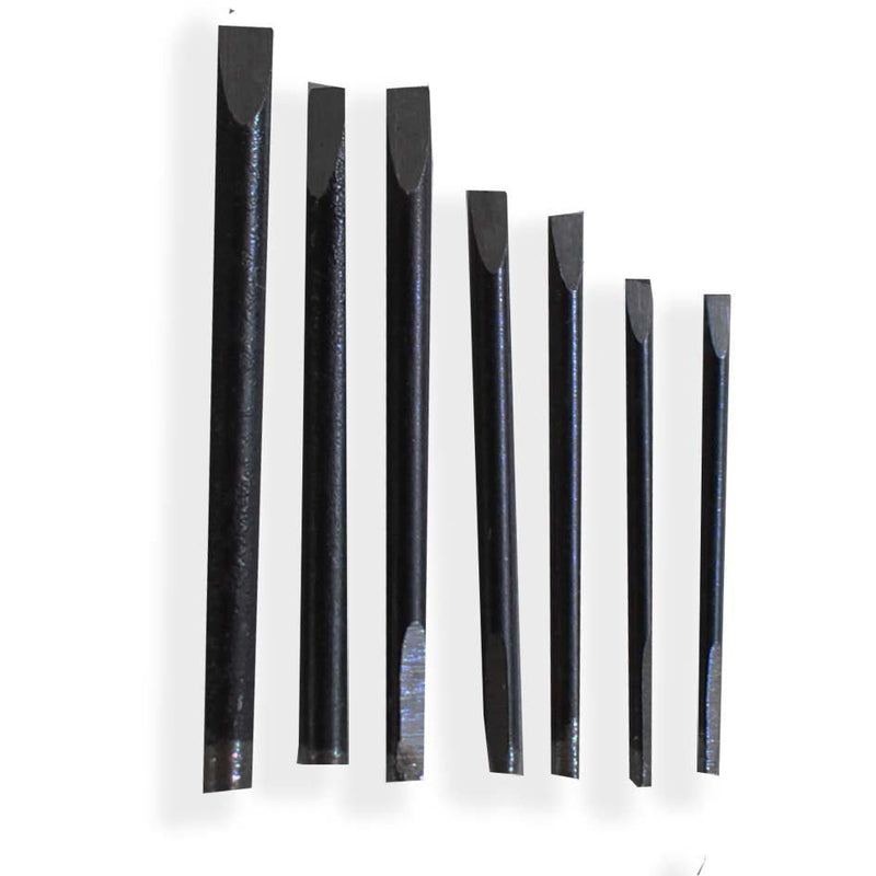 FLAT HEAD 7-PIECE SET WITH EXTRA BLADES - PS-00514 - ToolUSA