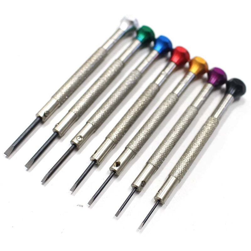 FLAT HEAD 7-PIECE SET WITH EXTRA BLADES - PS-00514 - ToolUSA