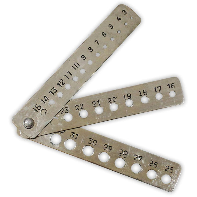 FOLDING DIAMOND POCKET GAUGE - TJ01-89123 - ToolUSA