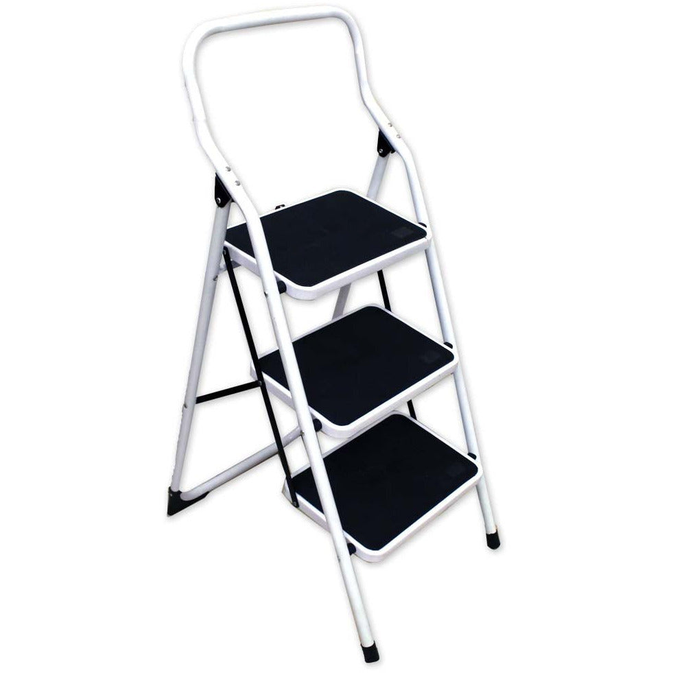 Folding Metal Step Ladder - ToolUSA