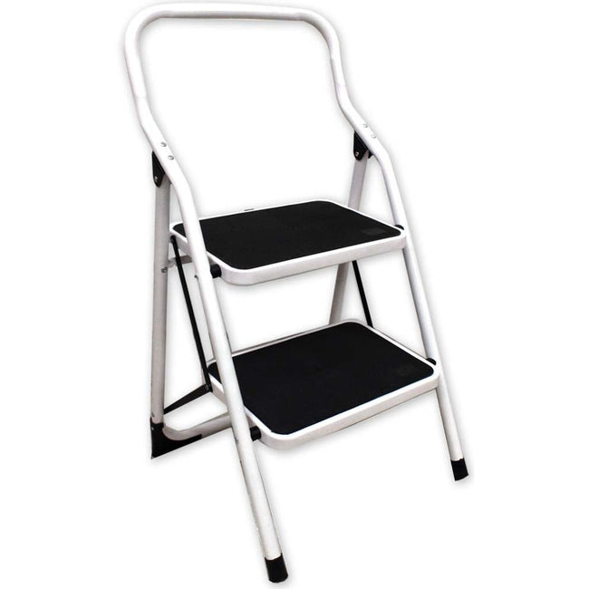 Folding Metal Step Ladder - ToolUSA