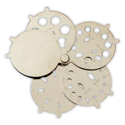 Folding Stone & Diamond Gauge - TJ-28046 - ToolUSA