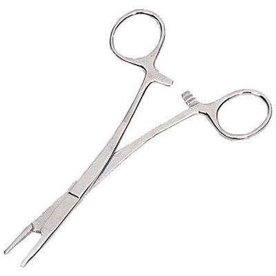 Forceps & Scissors In One - Staight Tip, Stainless Steel - ToolUSA