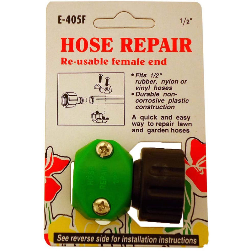 Garden Hose Repair Unit Reusable Female End (Pack of: 2) - TU-29413-Z02 - ToolUSA