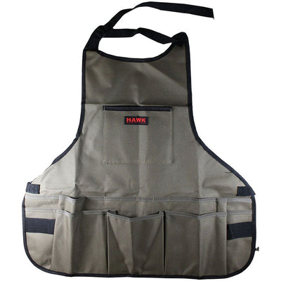 General Purpose Bib Style Apron with 14 Pockets And Quick-Release Buckle at Waist - AB-APRON-NB - ToolUSA