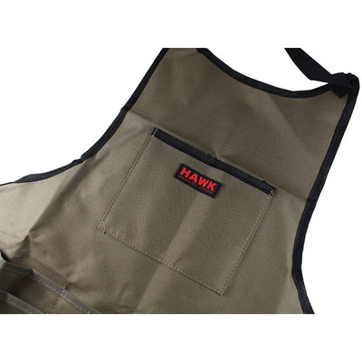 General Purpose Bib Style Apron with 14 Pockets And Quick-Release Buckle at Waist - AB-APRON-NB - ToolUSA
