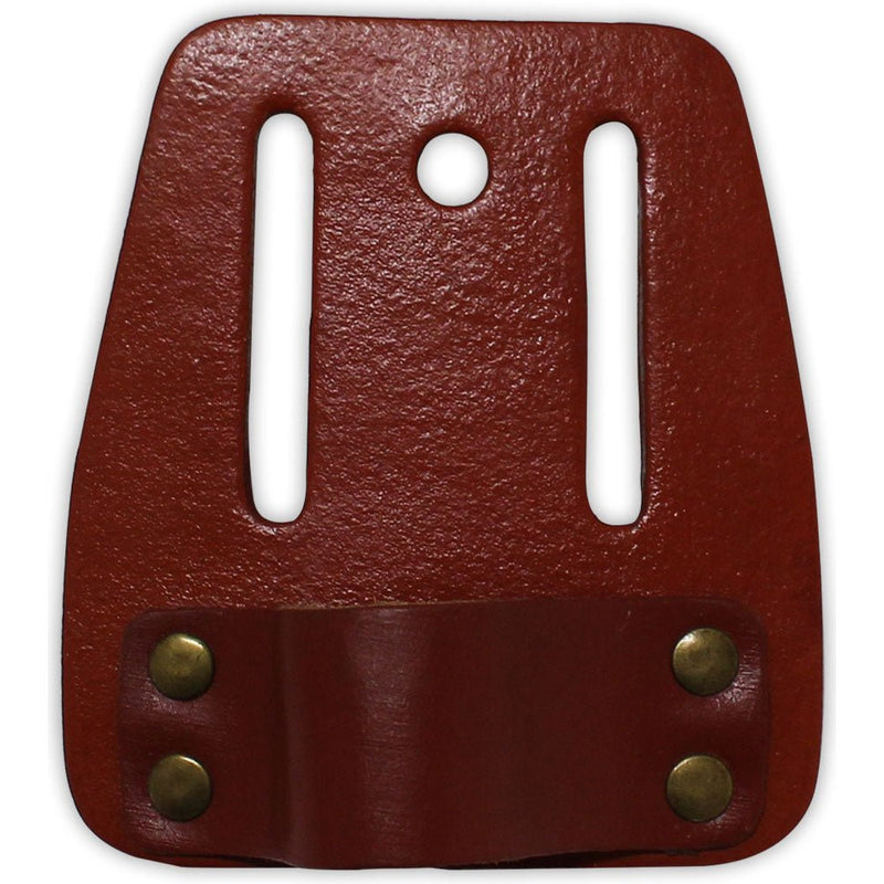 Genuine Leather Belt-Worn Hammer Holder with Rivet Reinforcement - AT010 - ToolUSA