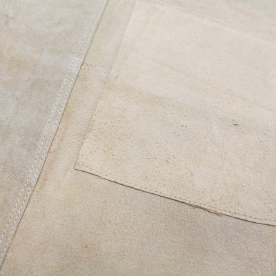 Genuine Split Leather Grinder's Bib Style Apron with 2 Pockets - AL001AZ - ToolUSA