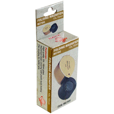 Gold Jeweler's Loupe - 10X Power (Pack of: 2) - MG-10750-Z02 - ToolUSA