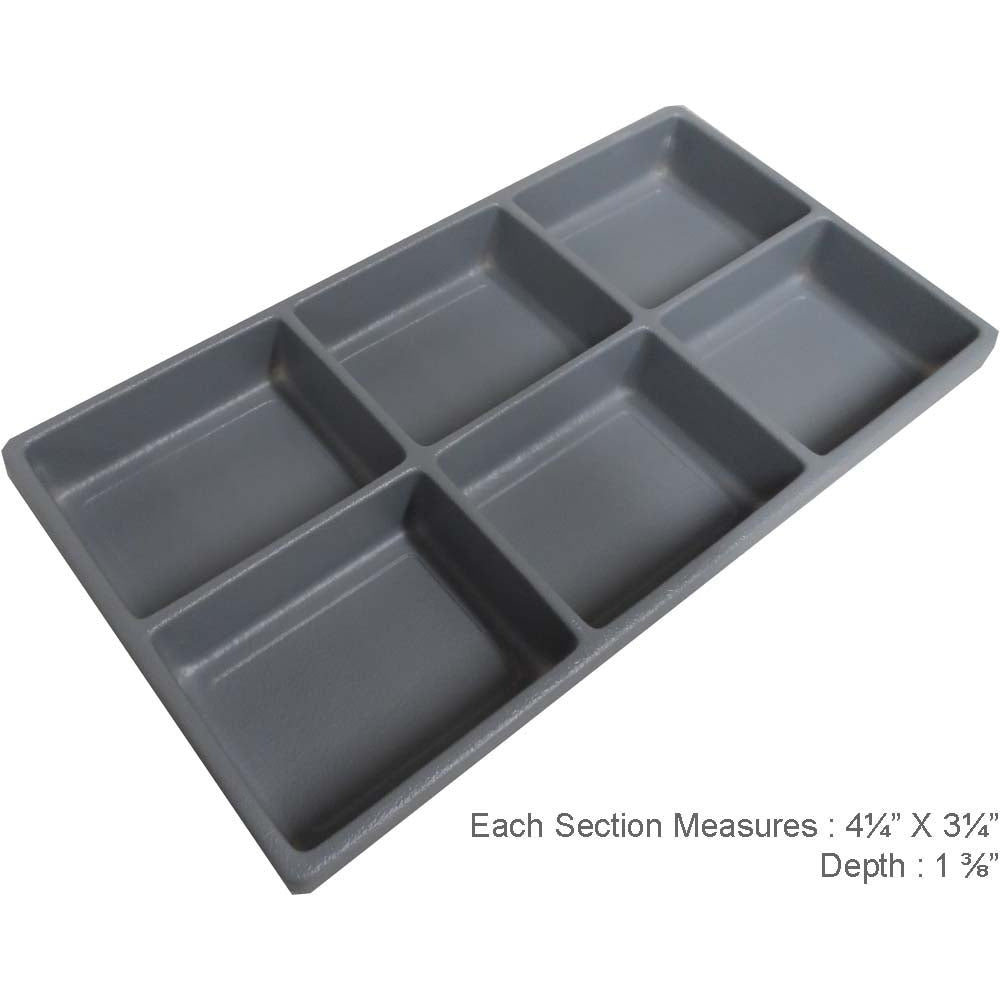 Gray Plastic Insert (Pack of: 2) - TJ-91173-Z02 - ToolUSA