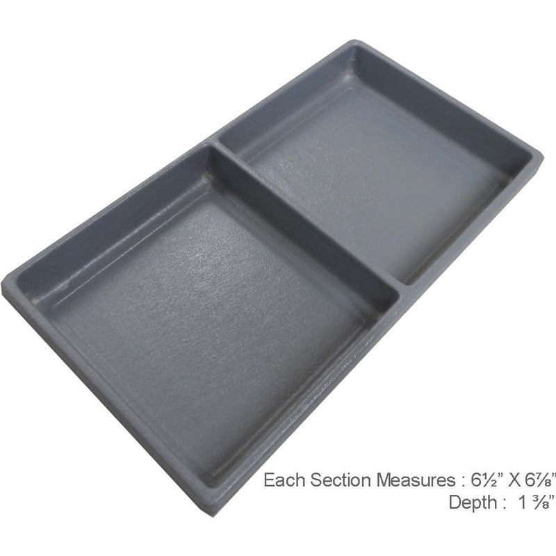 Gray Tray Insert (Pack of: 2) - TJ-91182-Z02 - ToolUSA