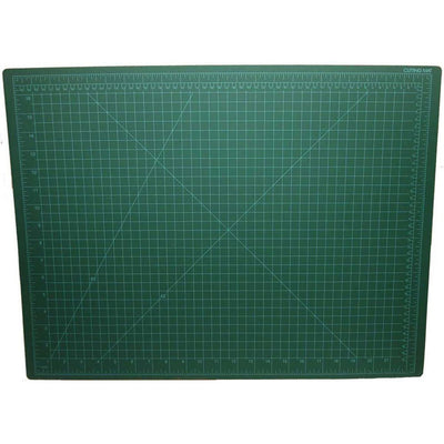 Green Cutting Mat with Pre-Marked Grid Lines - 18x24 Inch - CR-91824 - ToolUSA