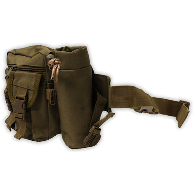 Green Military-Style Waist Bag - AB7-CB-YW - ToolUSA