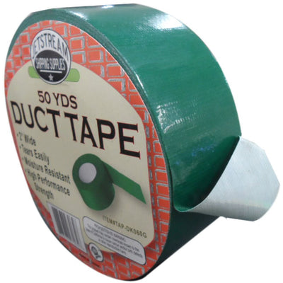 Green Multi-Purpose Duct Tape, 2-Inch Wide x 50 Yards Long - TAP-DK060G - ToolUSA