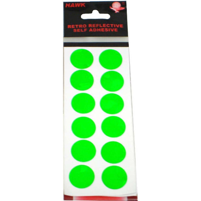 GREEN SELF-ADHESIVE REFLECTIVE DOTS - SF-73002 - ToolUSA