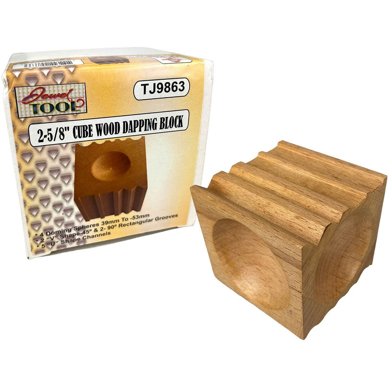 Half Sphere Wood Dapping Block - TJ803 - ToolUSA