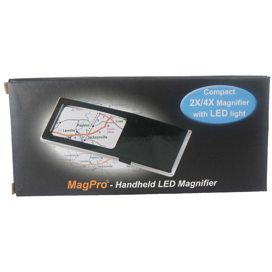HANDHELD RECTANGULAR LED MAGNIFIER - MG-30100 - ToolUSA