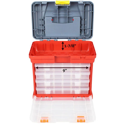 Heavy Duty Plastic Storage Box - MJ-93182 - ToolUSA
