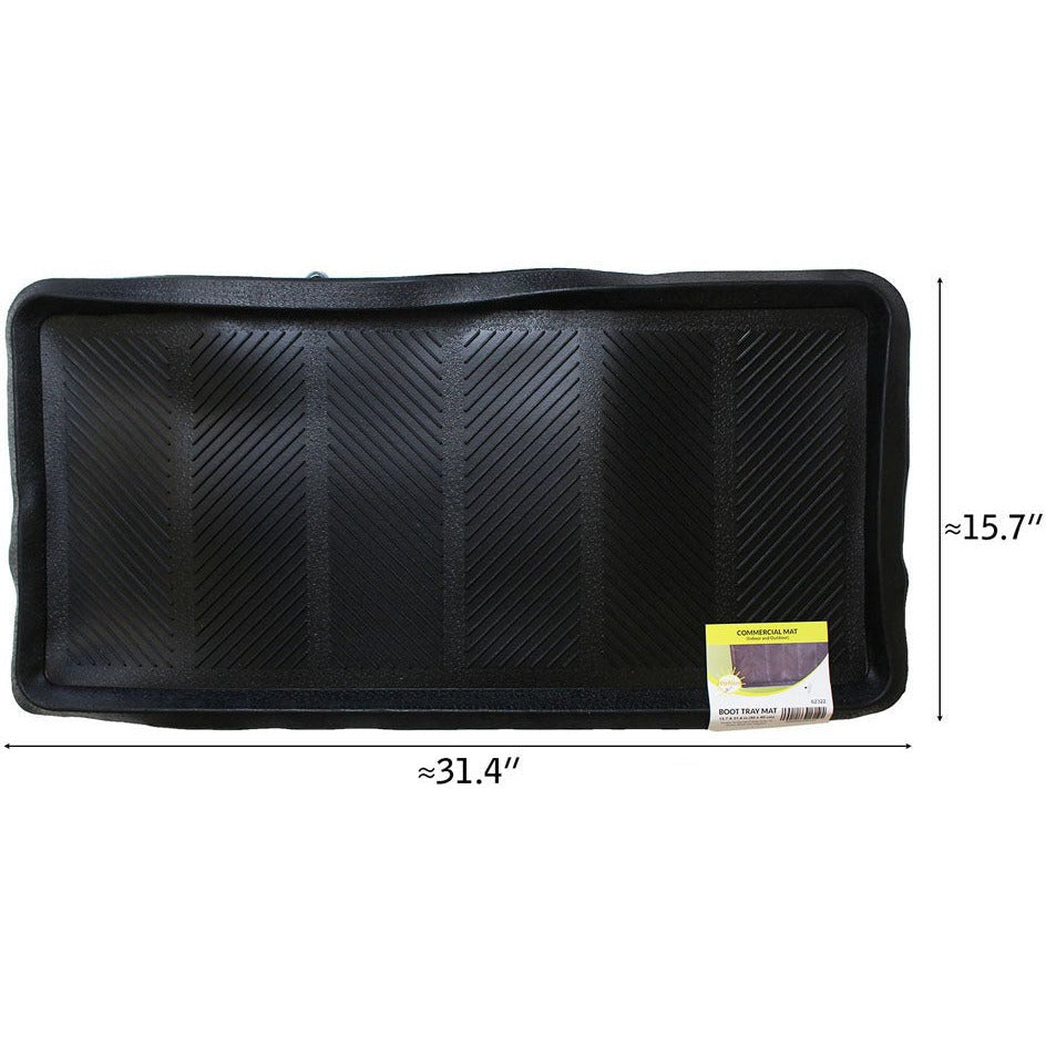 Heavy Duty Rubber Boot Tray Mat - DRS-623 - ToolUSA