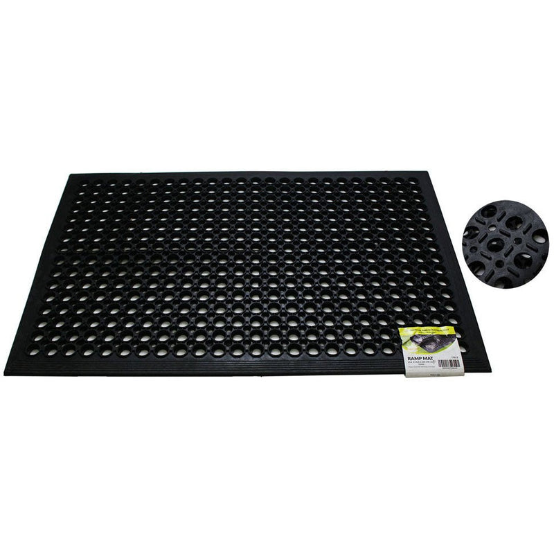 Heavy Duty Rubber Ramp Mat - DRH-110B - ToolUSA