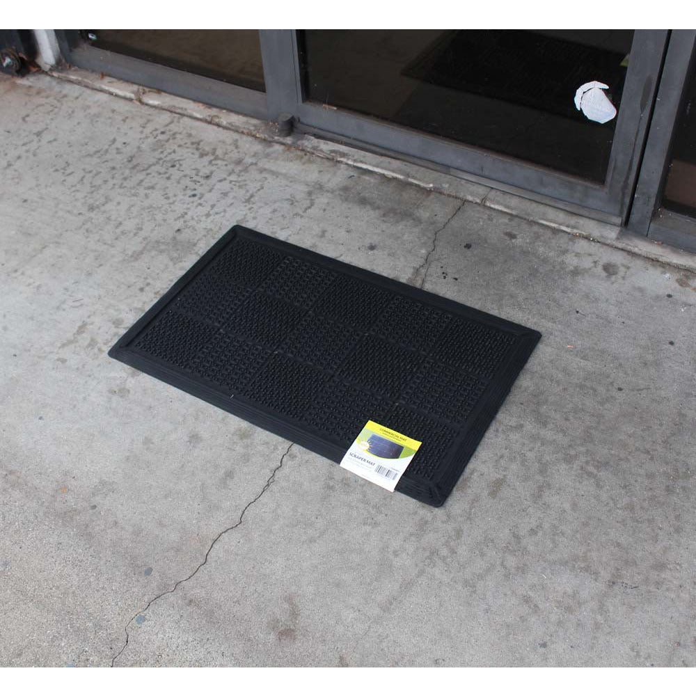 Heavy Duty Rubber Scraper Mat - DRS-664 - ToolUSA