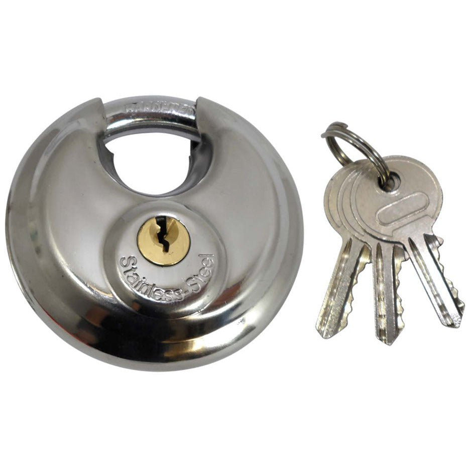 Heavy Duty Security Disc Padlock - ToolUSA