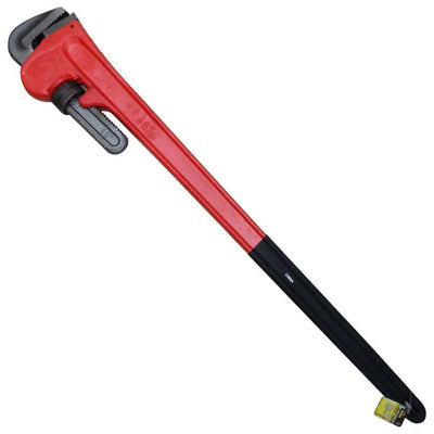 Heavy Duty Steel Pipe Wrench with Adjustment Control - ToolUSA