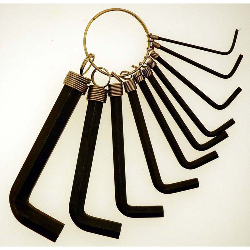 Hex Key 10 Piece Wrench Set - TP-06006 - ToolUSA