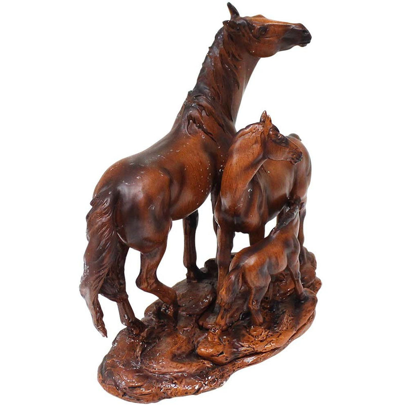 Horses Statuette - Family Depiction - 207-1420-YX - ToolUSA